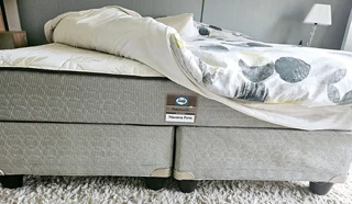 2nd hand King Size Sealy Posturepedic Havana Firm bed and base set