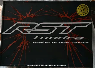 RST Tundra Waterproof Biker Boots – Size 38 (UK 5)