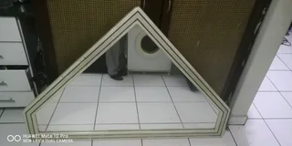 Make A Cash Offer Big Mirror With Heavy Wooden Frame