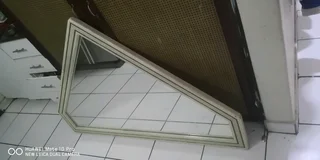 Make A Cash Offer Big Mirror With Heavy Wooden Frame