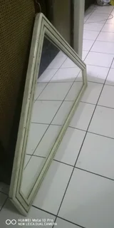 Make A Cash Offer Big Mirror With Heavy Wooden Frame