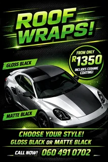 Vinyl Roof Wraps