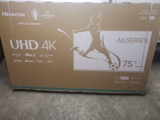 Brand New Sealed Hisense 75&#34; A6N Smart 4K Tv - Full Hisense Warranty