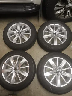 Brand New Polo Vivo 15Inch Factory OEM rims with New Continental Tires