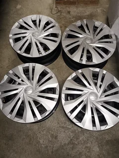 Brand new Set of OEM VW 16inch steel Rims with Hub Caps - R1200 per Set of 4 rims and 4 hubs