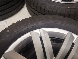 Brand new VW Polo 14inch steel rims with New Goodyear 185/60R14 Tires