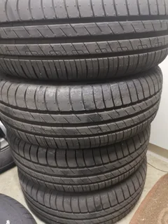 Brand new VW Polo 14inch steel rims with New Goodyear 185/60R14 Tires