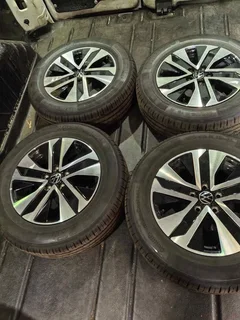 Brand new VW Polo TSi 15inch OEM Factory Rims and Continental tires