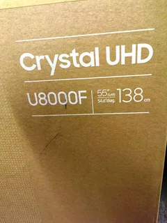 Brand New Samsung 55 U8000F Crystal UHD 4K Smart LED TV - 2 Years Samsung Warranty