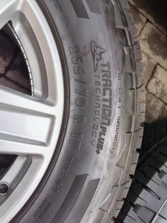 Brand new set of 4 x Ford Ranger 17inch Rims with Continental ATR All Terrain Tires - PCD 6/139