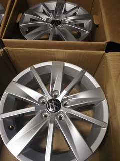 Brand new VW Polo 15inch OEM factory rims - PCD 5/100