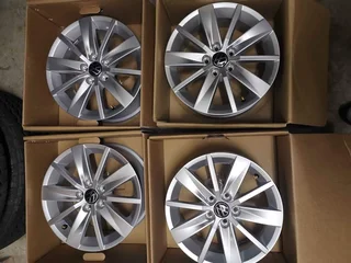 Brand new VW Polo 15inch OEM factory rims - PCD 5/100