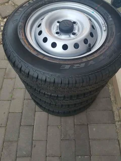 Brand new Suzuki Eeco 13Inch rims and tires - pcd 4/100