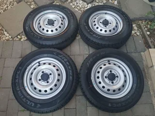 Brand new Suzuki Eeco 13Inch rims and tires - pcd 4/100