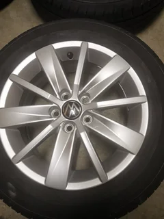 Brand New Polo Vivo 15Inch Factory OEM rims with New Continental Tires