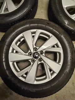 VW Polo T-Cross 16inch mags with Tires - PCD 5/100
