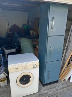 Kitchen cupboars steel with shelves