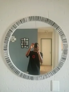 Deco Medium Round Mirror
