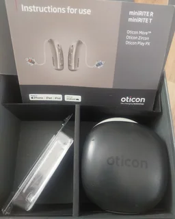 Oticon Hearing Aid, Play PX1 Mini BTET for children.