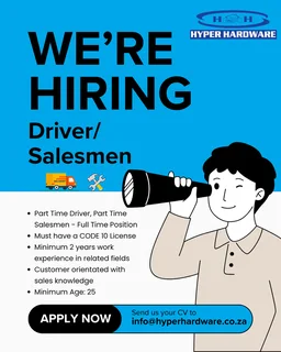 Driver/Salesmen in Hardware Store