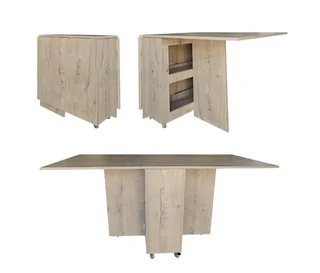 4 in 1 Foldable table, Kitchenette, games table, dining room table, sewing table