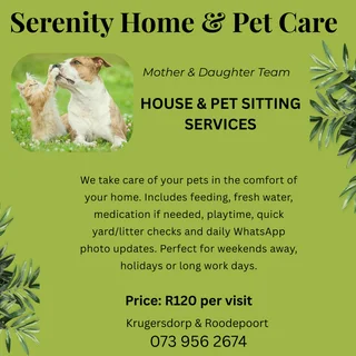 House & Pet Sitting Services