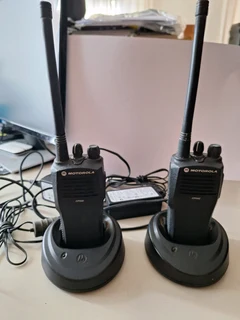 2 x Motorola 2-way Radios