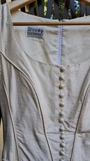 Dicky Longhurst wedding gown