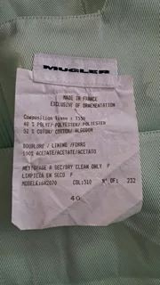 Thierry Mugler couture vintage day wear cocktail dress!