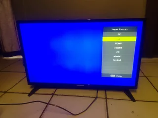 Telefunken 32 inches LED TV with remote control