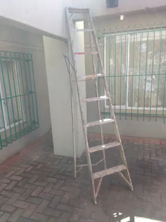 2 Aluminium ladders
