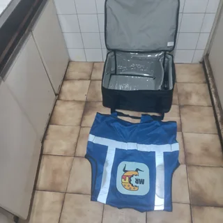 Mr. D carrier bag and waistcourt