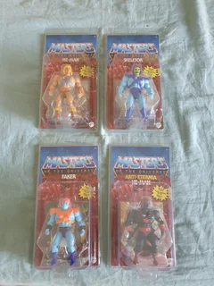 Mattel He-man Motu Origins Collection - He-man / Skeletor / Faker / Anti-eternia He-man