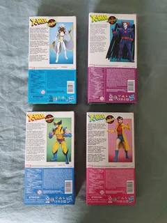 Marvel Legends X-Men Animated Series VHS Box Action Figure Collection Hasbro