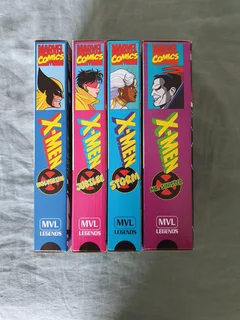 Marvel Legends X-Men Animated Series VHS Box Action Figure Collection Hasbro