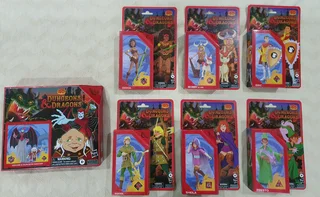 Hasbro Dungeons & Dragons Cartoon Classics - Complete Set Of 8 Characters - D&D 80s Cartoon