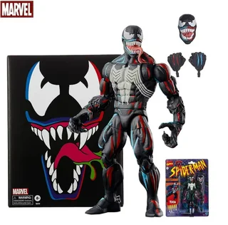 Spider-man Venom Marvel Legends Sdcc Exclusive Animated Retro Toybiz
