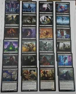 MTG - Magic The Gathering Commander - Custom Braids Aristocrats Mono Black EDH Deck