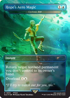 MTG Secret Lair x Final Fantasy: Grimoire Rainbow Foil Edition - Magic The Gathering *Limited*