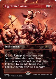 MTG Secret Lair - The Art of Frank Frazetta: The Second Exhibition - Rainbow Foil Edition *Limited*