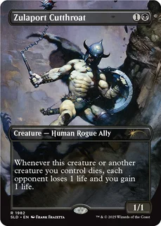 MTG Secret Lair - The Art of Frank Frazetta: The Second Exhibition - Rainbow Foil Edition *Limited*