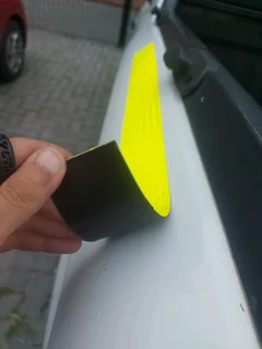 Removable Magnetic Reflective Safety Tape Temporary Construction Vehicle  Tape Hi-Viz