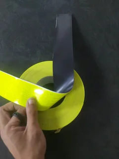 Removable Magnetic Reflective Safety Tape Temporary Construction Vehicle  Tape Hi-Viz