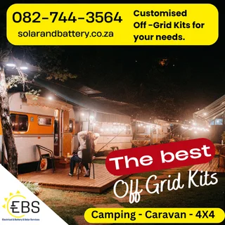 Off Grid Camping and Caravan Portable Power Kits