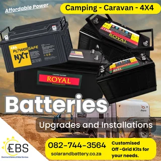 Off Grid Camping and Caravan Portable Power Kits