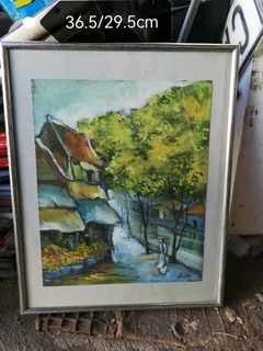 Silver Frame with painting