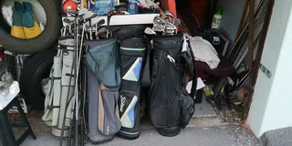 Golf Clubs and a Bag