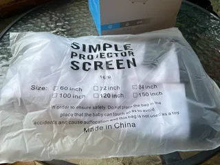 84&#34; CC180 HP LED Mobile Projector – Big Screen Anywhere!