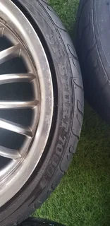 17inch Rims and Dunlop SP 700 tyres
