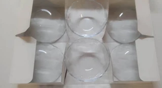 Glassware:  Glass bowls